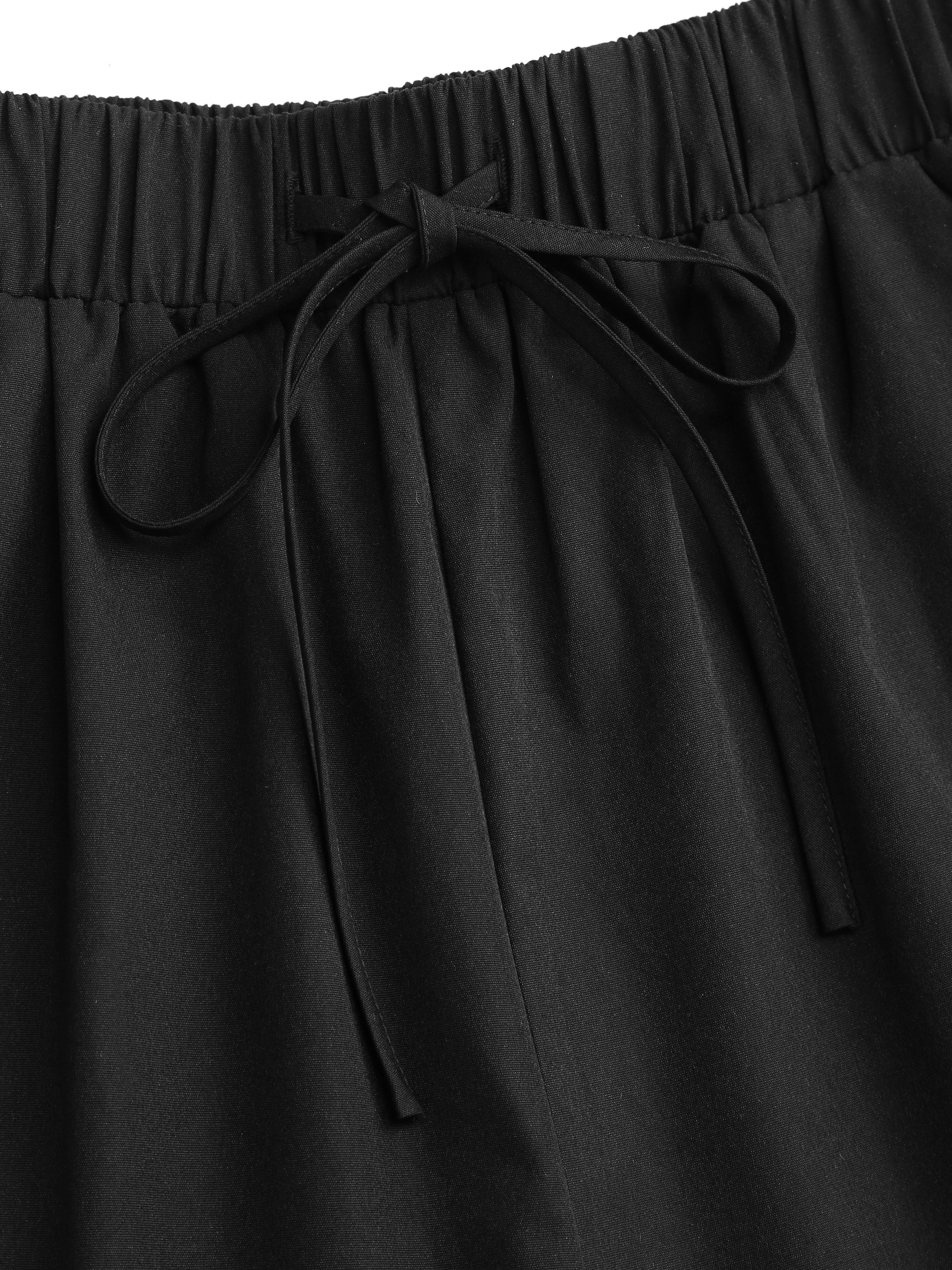 Wide Leg Pull-On Pant