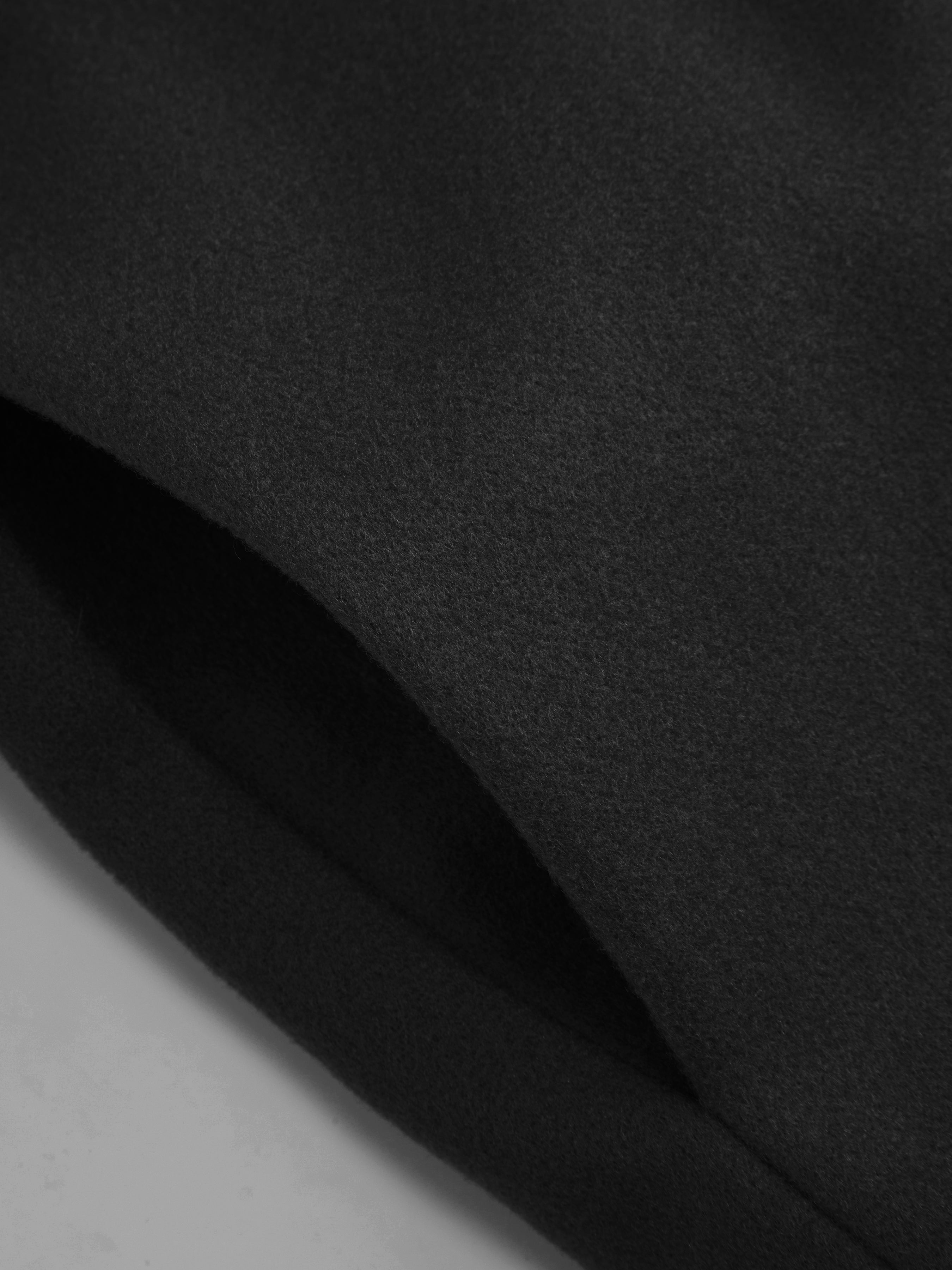 High Neck Button Oversized Long Sleeve Jacket