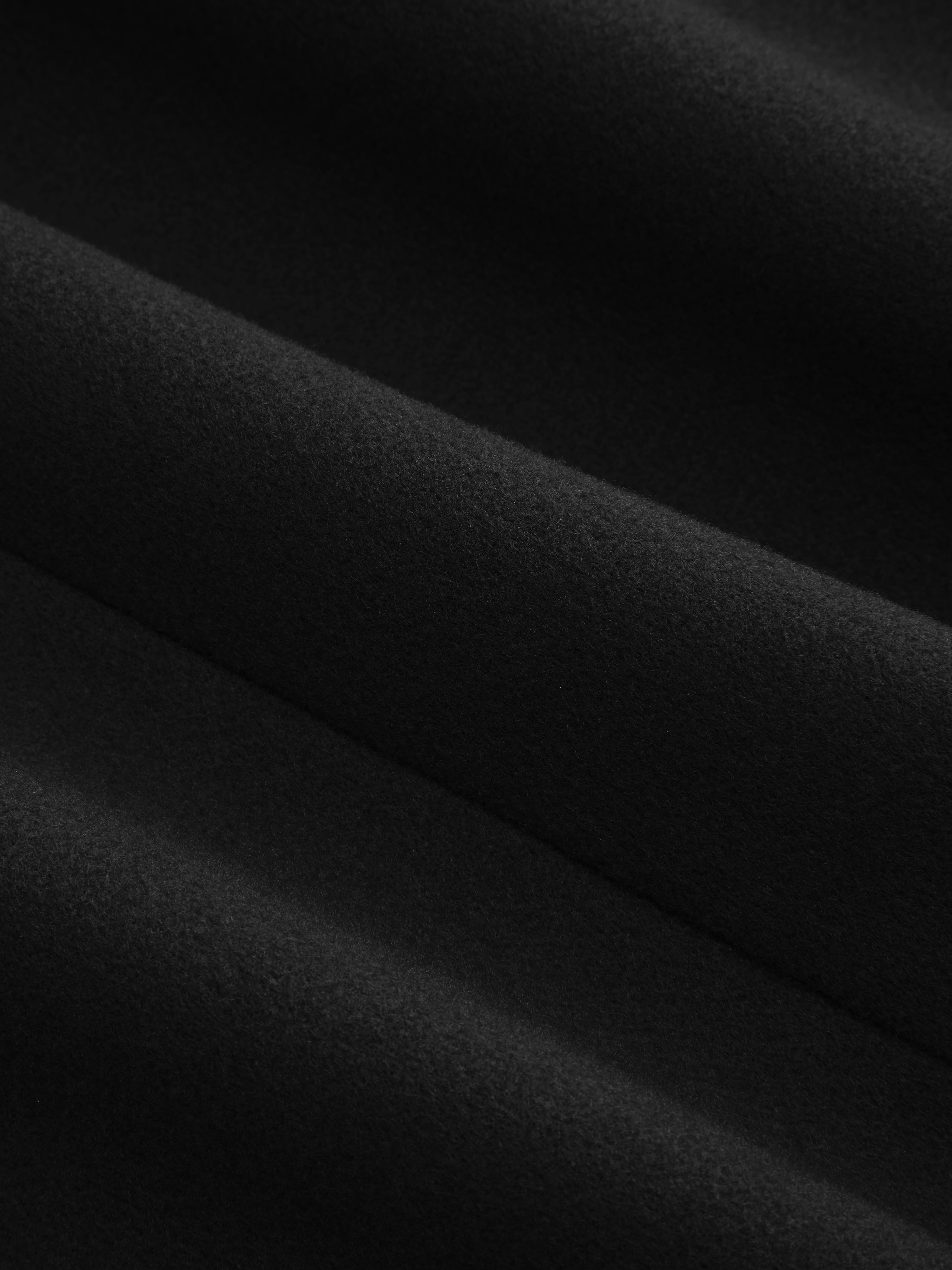 High Neck Button Oversized Long Sleeve Jacket