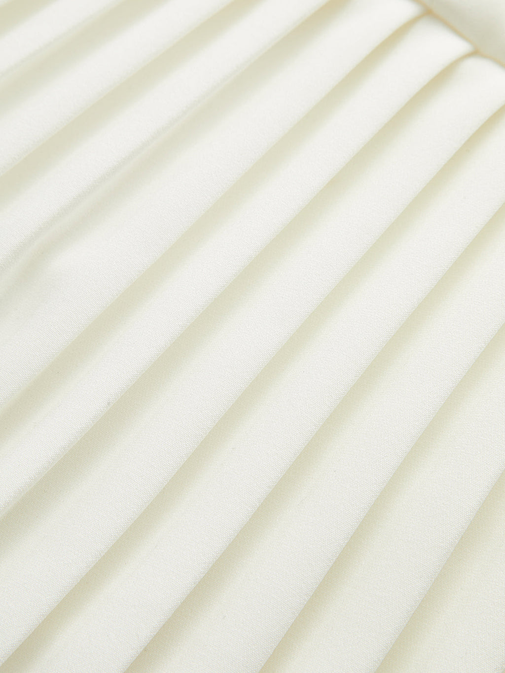 Pleated Hem Mock Neck Mini Dress