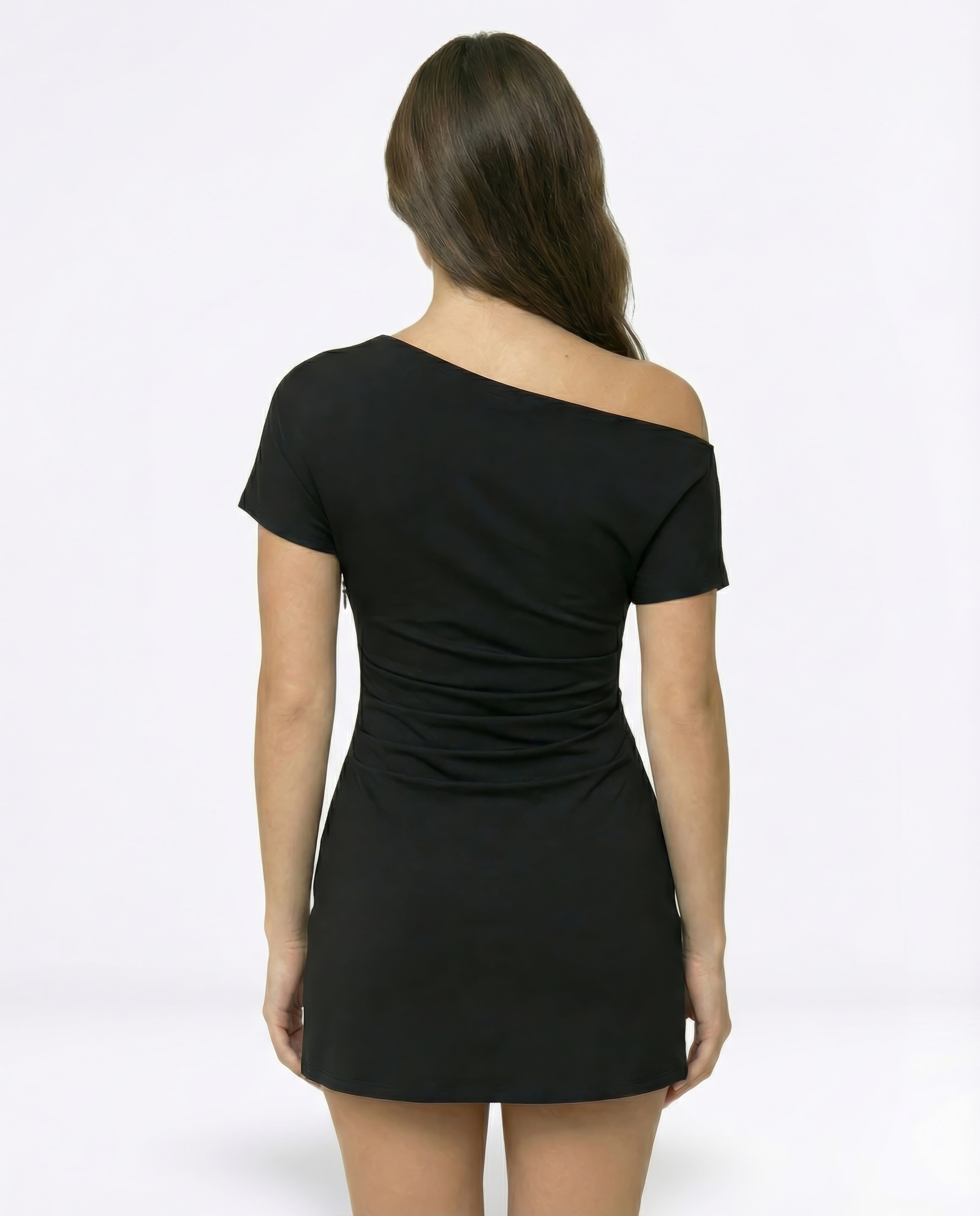 The Drape Mini Dress